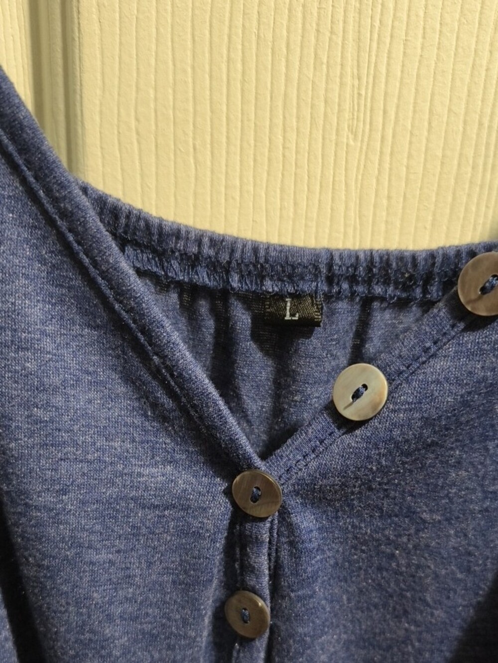 Navy Blue Spaghetti Strap Romper - Picture 2 of 3